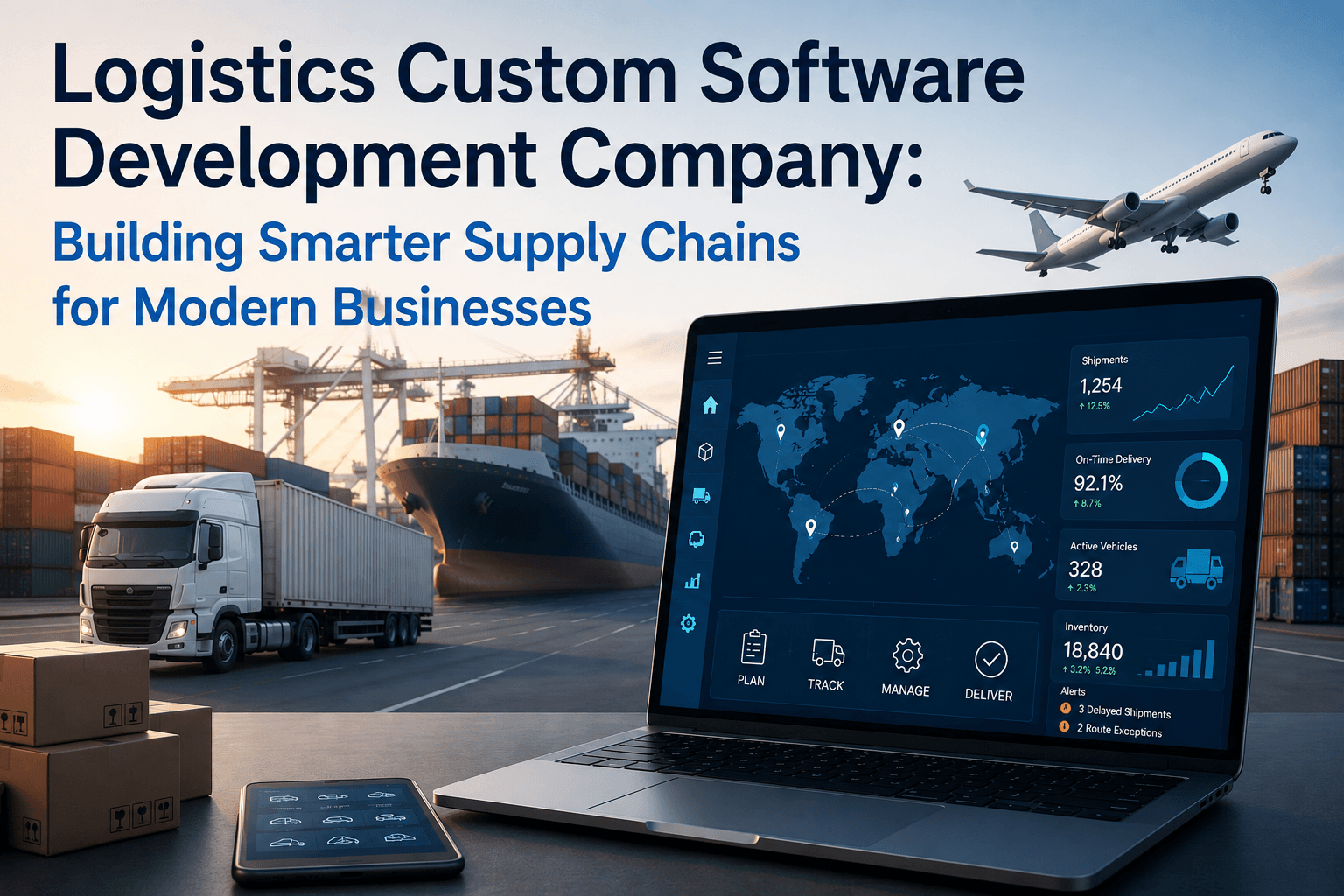 Logistics Custom Software Development Company: Building Smarter Supply Chains for Modern Businesses